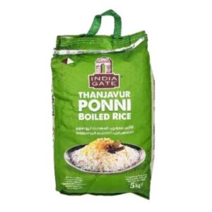 India Gate Paraboiled Ponni Rice 5kg x 4