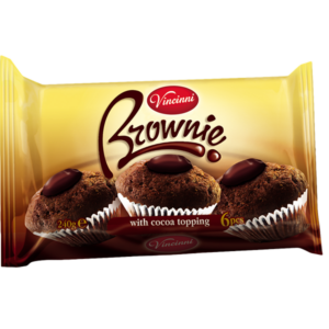 Vincinni Brownie Cocoa 240gr x 12