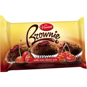 Vincinni Brownie Cherry Jam 240gr x 12