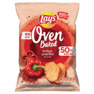 Lays Oven Baked Paprika 110gr X 26