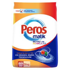 Peros Powder Detergent Matic Bag (White and Colors) 3000gr x 6