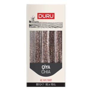 Duru Chia Frø 80gr x 10