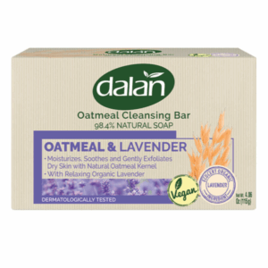 Dalan Oatmeal Soap Lavender 115gr X 3 X 24