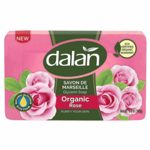 Dalan Glycerine Soap Translucent Rose Water 150gr X 4 X 12