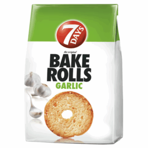 7 Days Bake Rolls Garlic 150gr x 12
