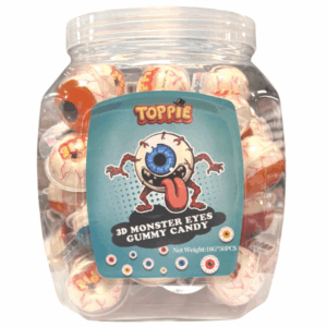 Toppie Monster Eyeball Gummy Candy 300gr x 12