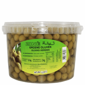 Zine Green Olives Pitted 2kg