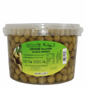 Zine Green Olives n/Pitted 2.5kg