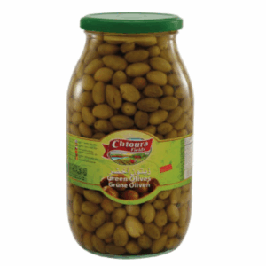 Chtoura Fields Green Olives (Halabi) 2000gr X 4