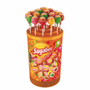 Sugabee Lolipops Candy 16gr x 100 x 6