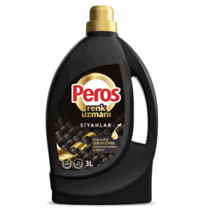 Peros Liquid Laundry Detergent Black 3000ml X 4