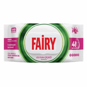 Fairy Power Wipes Lily Flower (100pcs) x 12