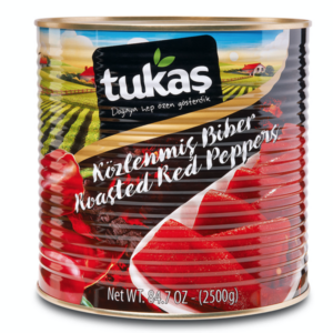 Tukas Roasted Red Peppers 2500gr X 6