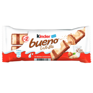 Ferrero Kinder Bueno White Wafer C. Chocolate (19.5gr x 2) x 30