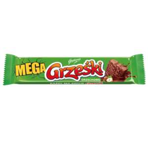 Goplana Mega Hazelnut Coated Wafer w/Hazelnut Cream 48gr x 3