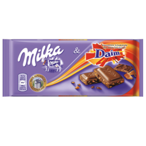 Milka Daim Milk Chocolate 100gr x 22