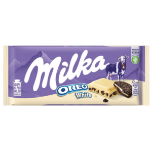 Milka Oreo White Chocolate 100gr X 22