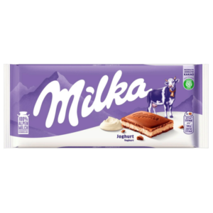 Milka Yoghurt Milk Chocolate 100gr X 23