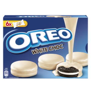 Oreo White Chocolate Covered 246gr X 10