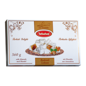 Sebahat Lokum Almond 360gr X 12