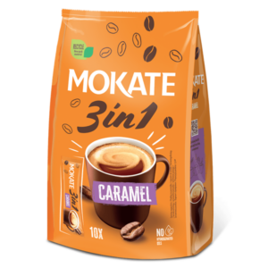 Mokate 3 in 1 Coffee Caramel (17gr x 10) X 10