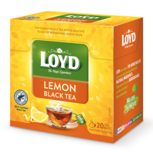 Loyd Lemon and Black Tea (1.7gr X 20) X 10 Pyr