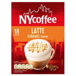 Mokate Nycoffee Latte Caramel (14gr x 18) x 6