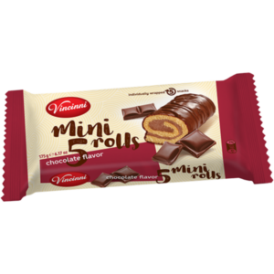 Vincinni Mini Roll Chocolate 175gr X 15