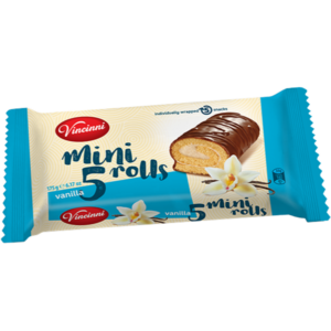 Vincinni Mini Roll Vanilla 175gr X 15