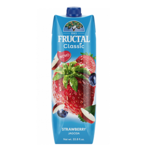 Fructal Classic Strawberry Drink 1lt x 12