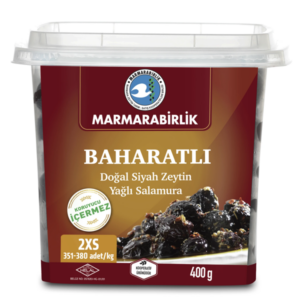 Marmarabirlik Svarte Oliven Pet Kuru Sele 2XS Spicy 400gr X 12