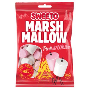 Sweeto Marshmallow Pink White 140gr x 12