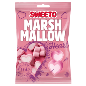 Sweeto Marshmallow Heart 140gr x 12
