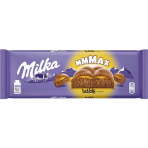 Milka MMMAX Bubbly Caramel Milk Chocolate 250gr x 10