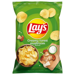 Lays Forest Creamy Mushrooms 130gr X 21