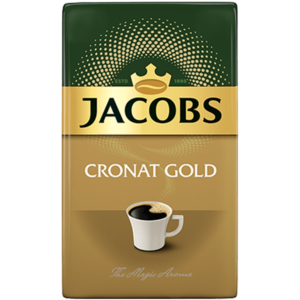Jacobs Kronung Douwe Egberts Gold Finely Ground Coffee 250gr x 12