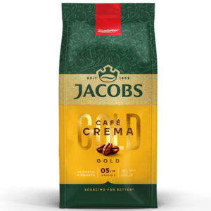 Jacobs Kronung Douwe Egberts Crema Coffee Beans 500gr x 12