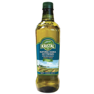 Kristal Ekstra Virgin Oliven Olje Glass Anatolian 1lt X 6