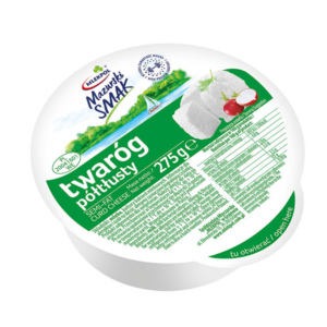 Mazurski Smak Semi-Fat Curd Cheese 275gr x 8