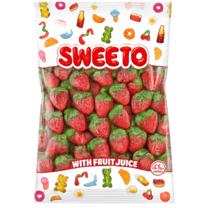 Sweeto Jelly Strawberry 1000gr X 12