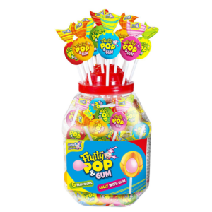 Sweet Flash Fruity Pop Lollies 16gr x 100