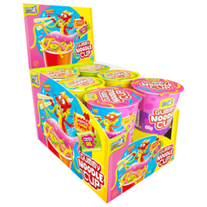 Sweet Flash Gummy Noodle Cup 65gr x 12