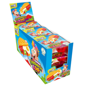 Sweet Flash Gummy Sandwich and Dip 42gr x 12