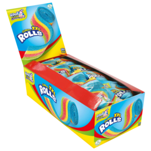 Sweet Flash XXL Gummy Rolls 40gr x 24