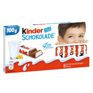 Ferrero Kinder Chocolate Milk Bars (12.5gr x 8) x 40