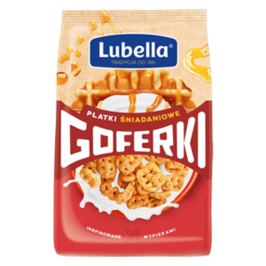 Lubella Butter Waffle Flakes Bag 400gr X 9