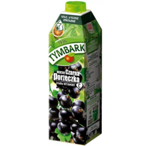 Tymbark Blackcurrant 1lt X 12
