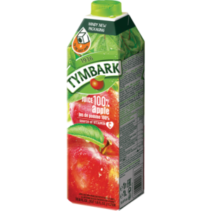 Tymbark %100 Apple Juice 1lt X 12