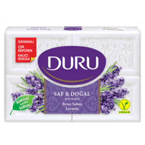 Evyap Duru Pure and Natural Lavender 150gr X 4 X 15