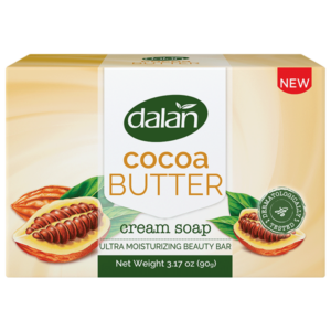 Dalan Cream Soap Box  Cocoa Butter 90gr X 3 X 24
